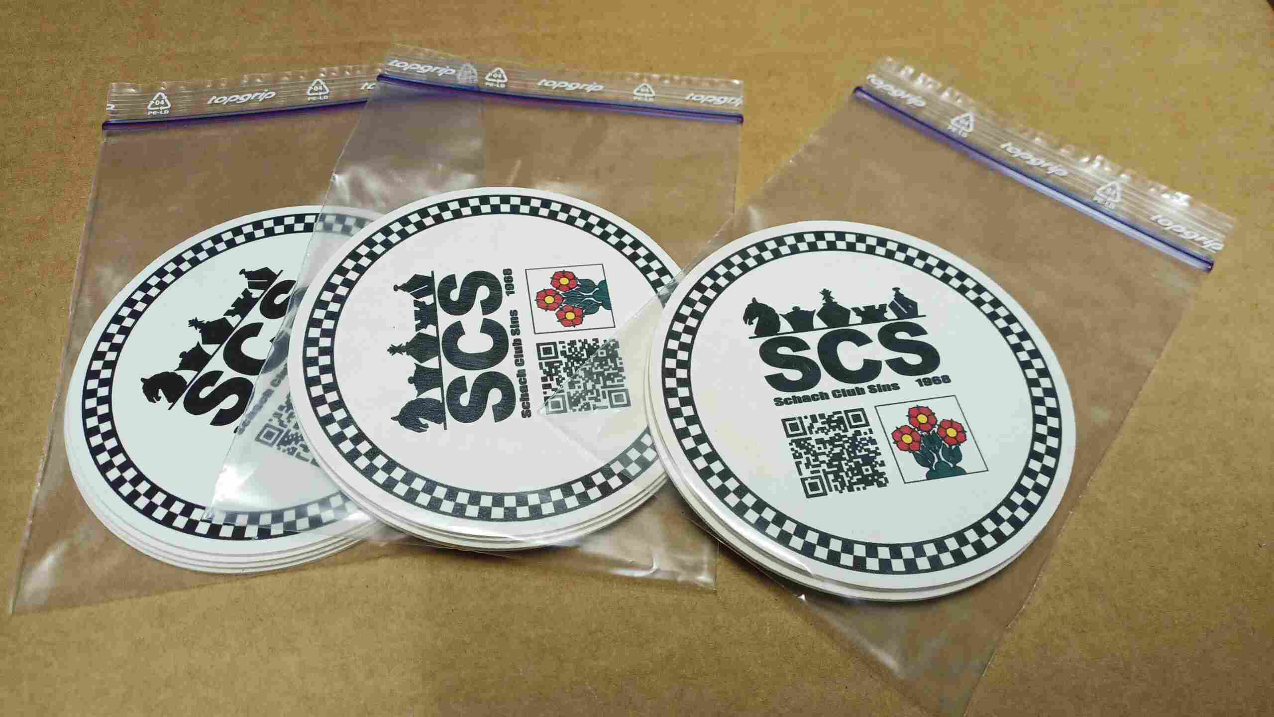 {Bild Getränkeuntersetzer / Bierdeckel SCS}